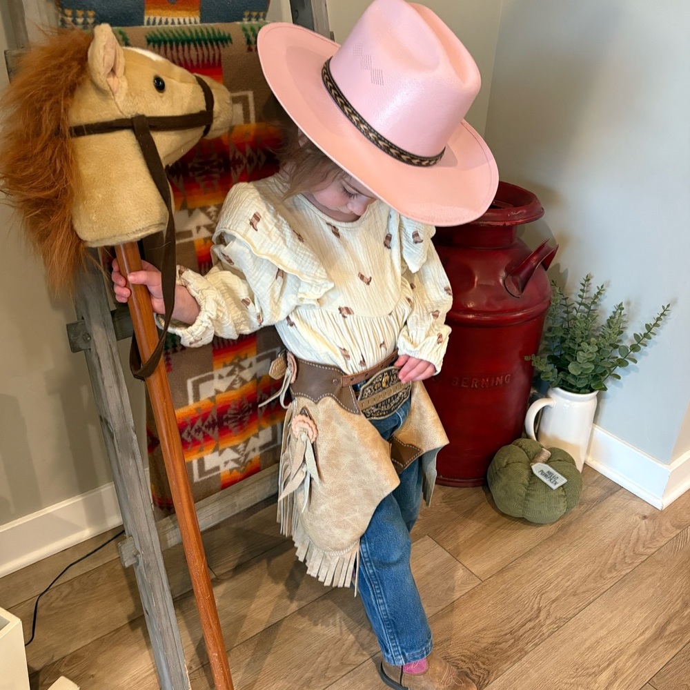 Rylee + Cru Cowgirl Boots Kalea girl’s romper - Picture 5 of 8